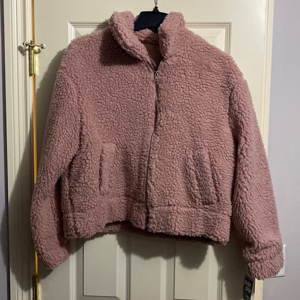 Brand new outer edge Sherpa jacket